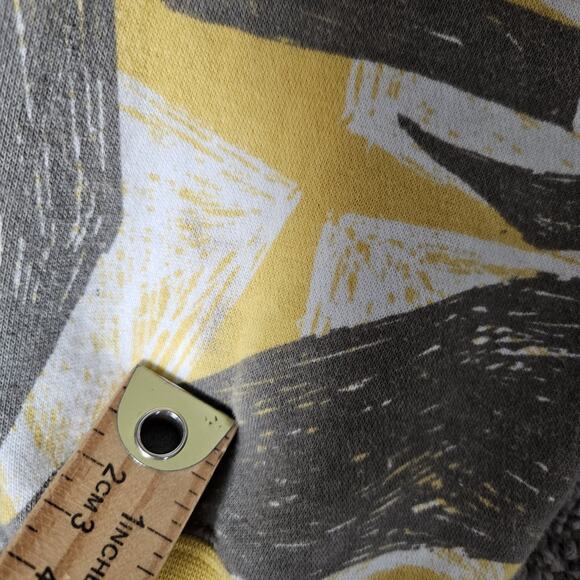 Nike Hoodie Mens Large Yellow AOP Swoosh Logo Pullover DB4607-761 - Picture 14 of 14